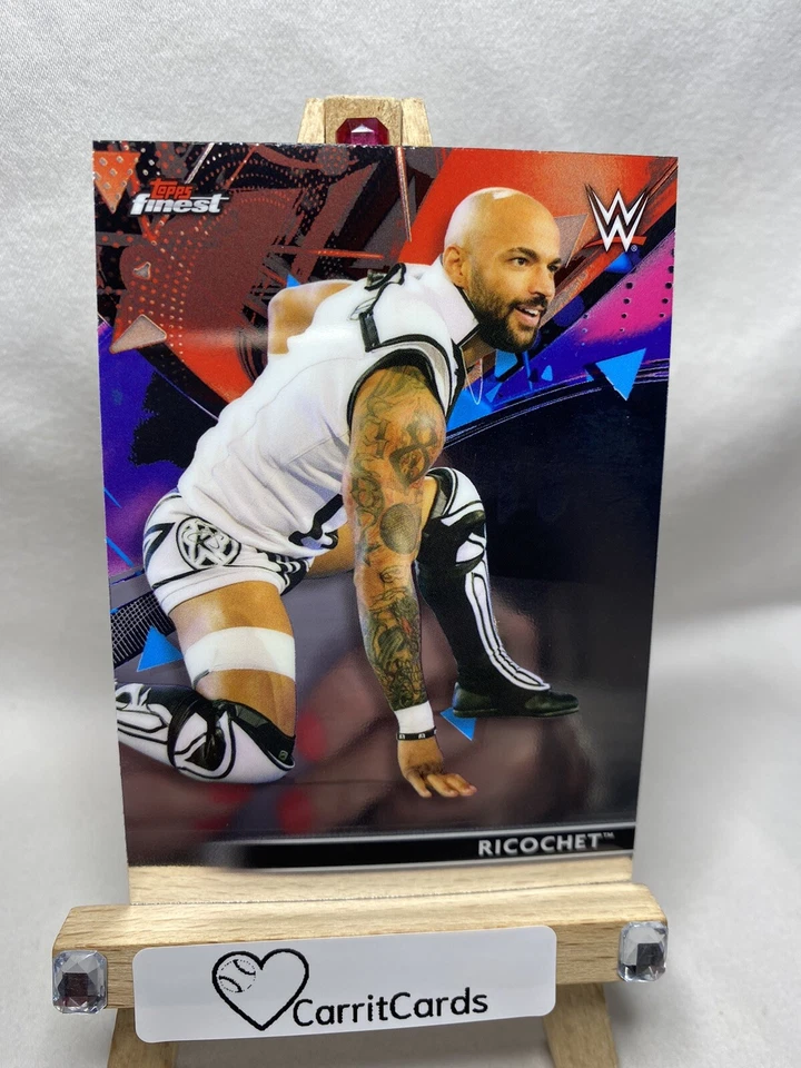 RICOCHET 2021 Topps Finest WWE #33 - Image 3 of 4