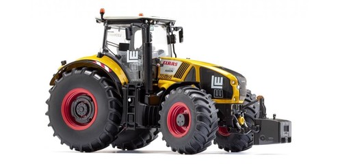Miniature Wiking Claas Trion 720 Montana Avec Moissonneuse-batteuse - 1/32 - Neuve