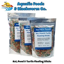 Koi, Pond  Turtle Floating Sticks for Koi, Turtles and all Pond Fish. WL