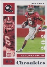 DeVonta Smith 2021 Panini Chronicles Draft Picks #6 Alabama Crimson Tide