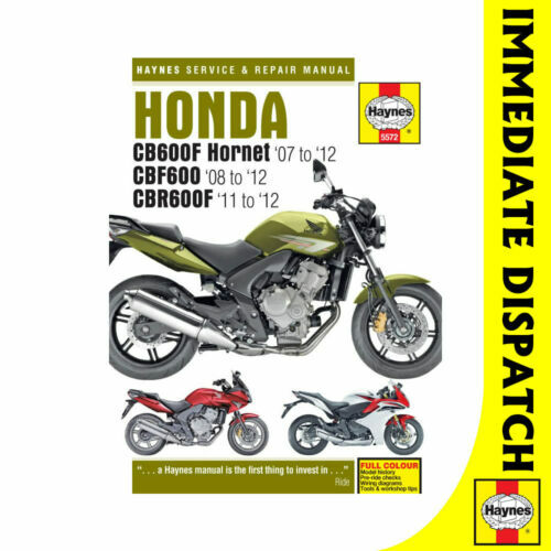 Honda Hornet Motorcycle Service & Repair Manuals for sale | eBay UK