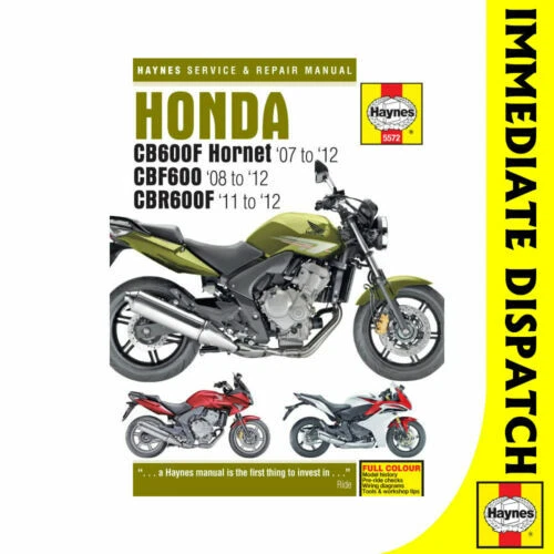 2007 Honda Hornet Motorcycle Service & Repair Manuals