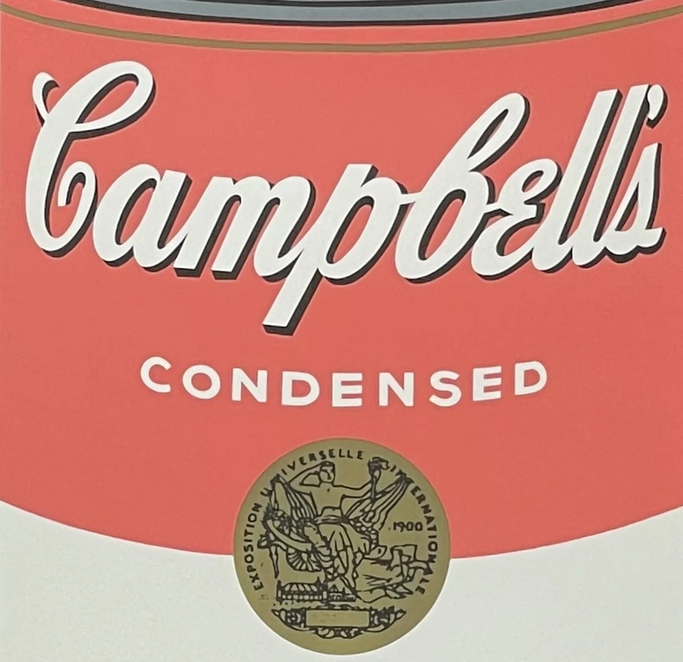 ANDY WARHOL * Campbells Onion Soup * 57 x 38*signed lithograph *limited # xx/100 - Bild 3 von 4