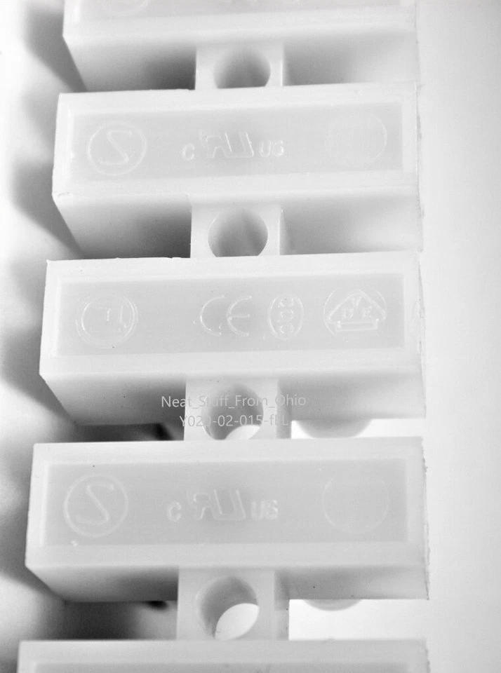 10-POSITION MAGNUM TERMINAL STRIP, EUROPA-STYLE, TS120210, HIGH-QUALITY STRIP - Image 3 of 4