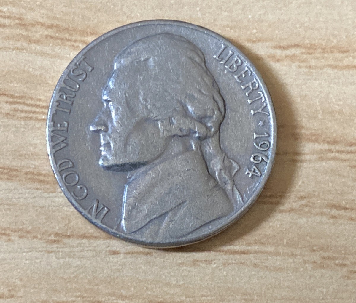 コレクション usa 5 cents 1964 D 1964-D Bu DDR Jefferson Nickel Error Coin 5c Double Die | eBay
