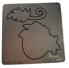 Provo Craft Cricut Cuttlebug Metal Die Dove  Leaf Shapes Scrapbooking Crafts