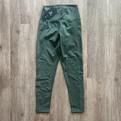 NWT Virus Vent 7/8 Tech Pant Leggings Green Size Small High Waist