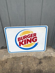 Burger King Sign | eBay