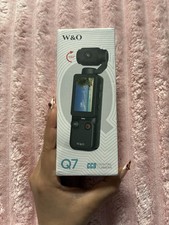 W O Q7 Compact Digital Camera 1080p HD Video LED Light USB Black