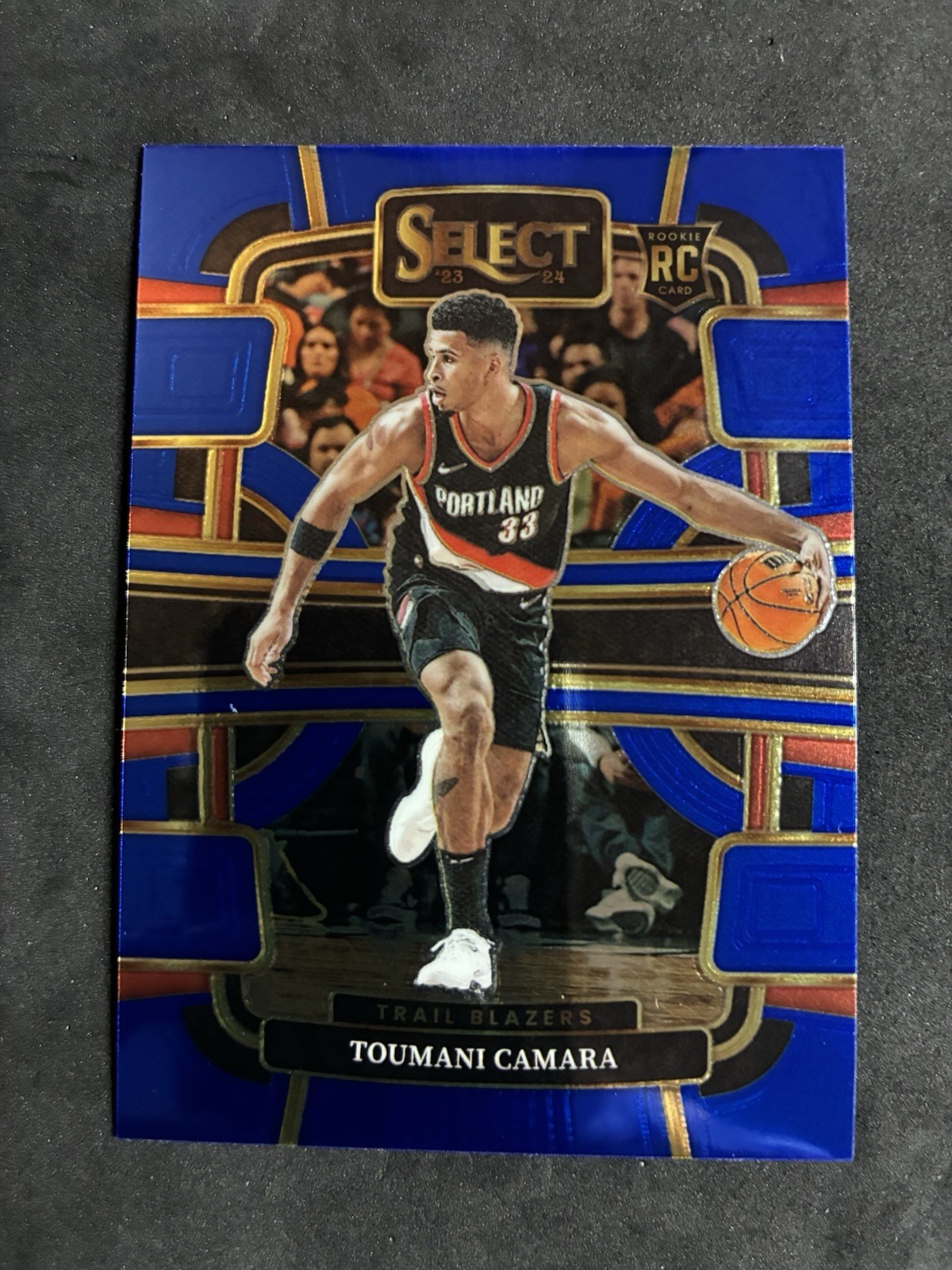 2023-24 Panini Select -Concourse Toumani Camara #81 Blue Free Shipping/Toploader