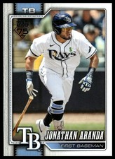 2026 Topps #326 Jonathan Aranda