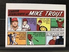 2022 Topps Heritage 73TC-1 Mike Trout Career Highlights Comic Card SP Sealed