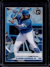 2019 Panini Donruss Optic Vladimir Guerrero Jr. Black Prizm RC Rated Rookie #/25