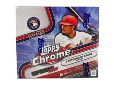 2025 Topps Chrome Update Series Baseball Hobby Jumbo Box
