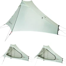 Backbone Ultralight Tent for Backpacking, Camping, Thru Hiking - Trekking Pole B