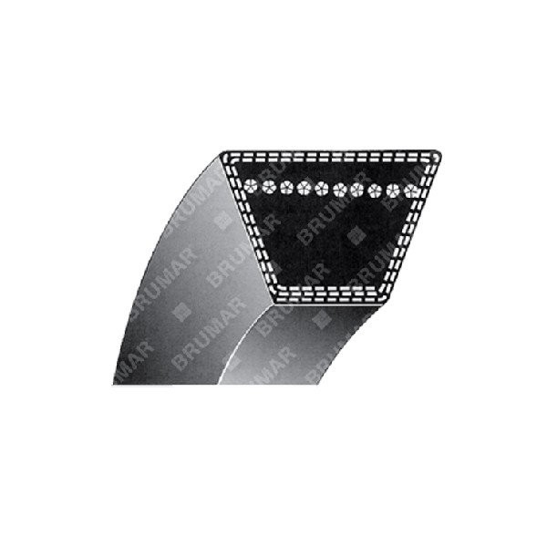 Cinghia 013218 Compatibile John Deere | 101 Pollici per Piatto Taglio