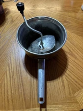 Foley Food Mill #101 Stainless Steel 2 QT Masher Ricer Strainer USA Estate 