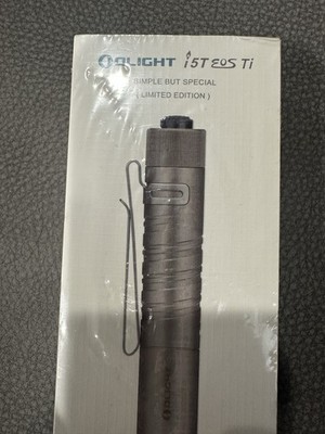 Olight i5T EOS Ti, simple but special limited edition