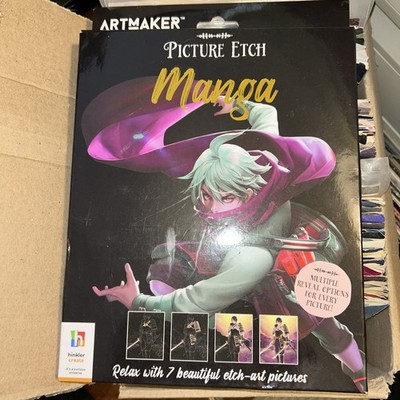 New Picture Etch Manga Drawing Set Kit Art Artmaker Japanese 7