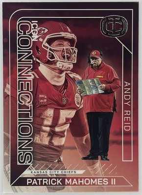 Panini 2025 Icon Collection Patrick Mahomes /Andy Reid #IC-19Kansas City Chiefs 