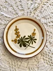 Stangl Pottery Golden Blossom Small Bread Butter Dish Vintage Retired 5” USA