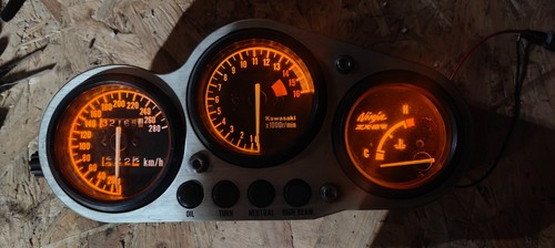 led clock upgrade kit lightenUPgrade PURPLE KAWASAKI ZX7R P series - Picture 6 of 6