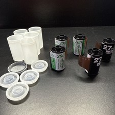 Lot Of 5 Assorted Brands Rolls Of 35mm Film Walmart Fujicolor Japan 200-400 9