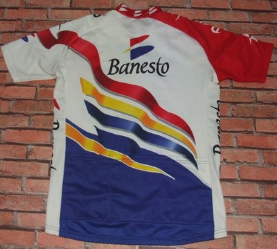 Maillot Cyclisme Vintage Banesto - Nalini - Taille XXL - Occasion