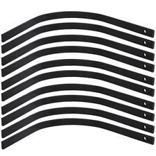 Lot of 10 Rake Tines Landscape Rock Rake Tines 1 Bolt Hole