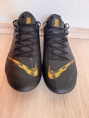 Nike Mercurial Vapor 12 Academy MG Fußballschuhe Schwarz/Gold Gr. 42,5