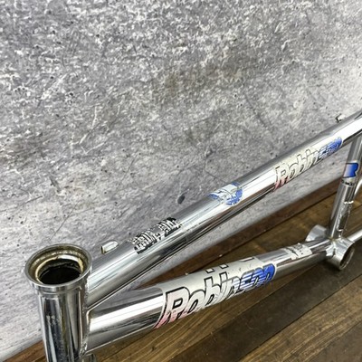 Vintage Robinson Pro BMX Frame Chrome 20 Inch Old School