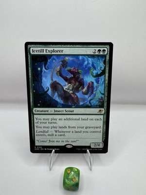 edge of eternities rare cards MTG Icetill Explorer Edge of Eternities Creature Rare Regular