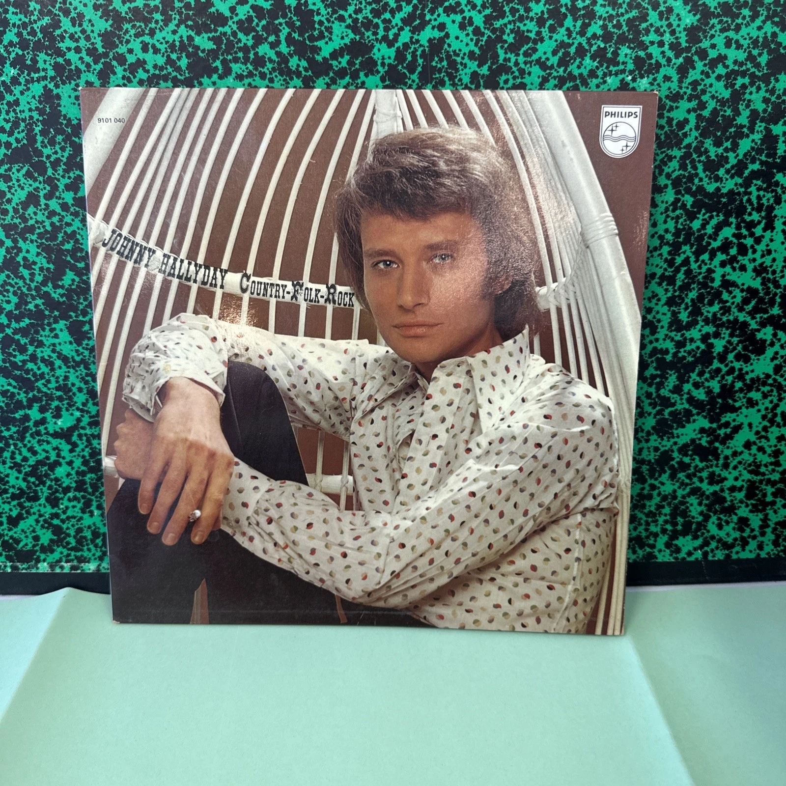 Vinyle 33 T Johnny Hallyday Country-folk-rock 9101 040