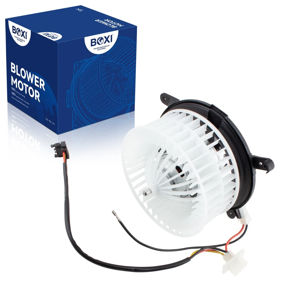 Motor soplador con jaula de ventilador para Mercedes-Benz W210 E300 E320 E420 E430 E55 AMG Foto 2 de 4