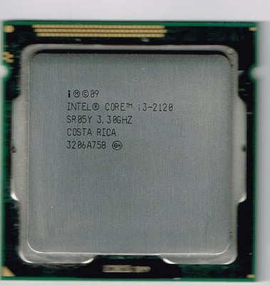 Intel Core i3-2120 SR05Y CPU 3,3GHz Sockel 1155