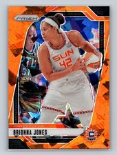 2024 Panini Prizm WNBA #27 Brionna Jones Ice Orange Prizms