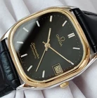 VINTAGE OMEGA SEAMASTER AUTOMATIC BLACK DIAL DATE DRESS MEN'S WATCH