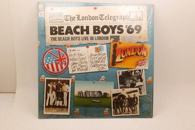 Beach Boys '69 Live In London LP Capitol ST-11584 Vinyl Album 1976
