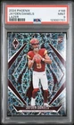 2024 PANINI PHOENIX LAZER #198 JAYDEN DANIELS PSA 9