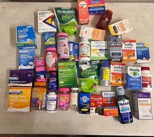 Random assortment of medicine expiring year 2026
