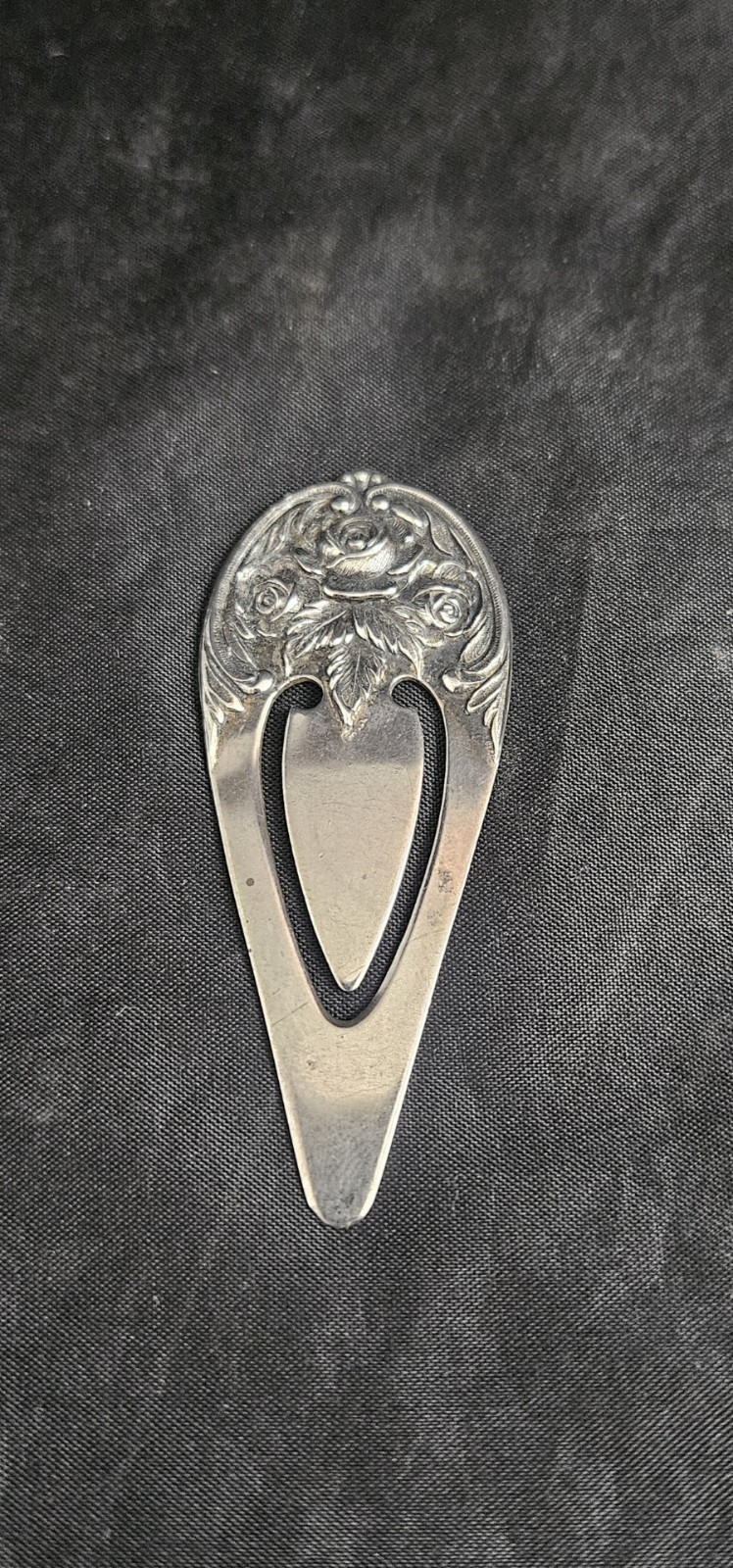Vintage S. Kirk & Son 9 Sterling Silver clip Bookmark Rare Collector's Item