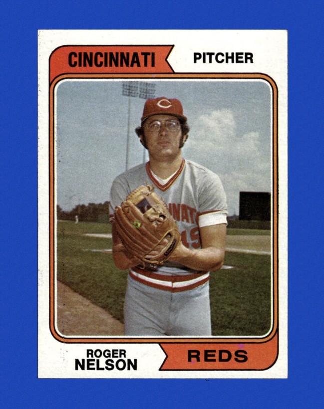 1974 Topps Set-Break #491 Roger Nelson NM-MT OR BETTER *GMCARDS*