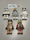 Lego Star Wars Lot of 5 Minifigures Clone - MINIFIG - LOT# 404 FREE SHIPPING