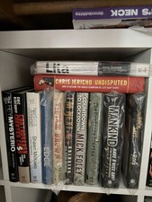 WWE/WWF Wrestlers / wrestling Autobiography Books Job Lot Bundle Job Lot x28
