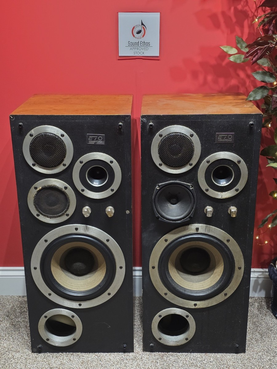 Vintage Wharfedale E70 Classic Speakers UK