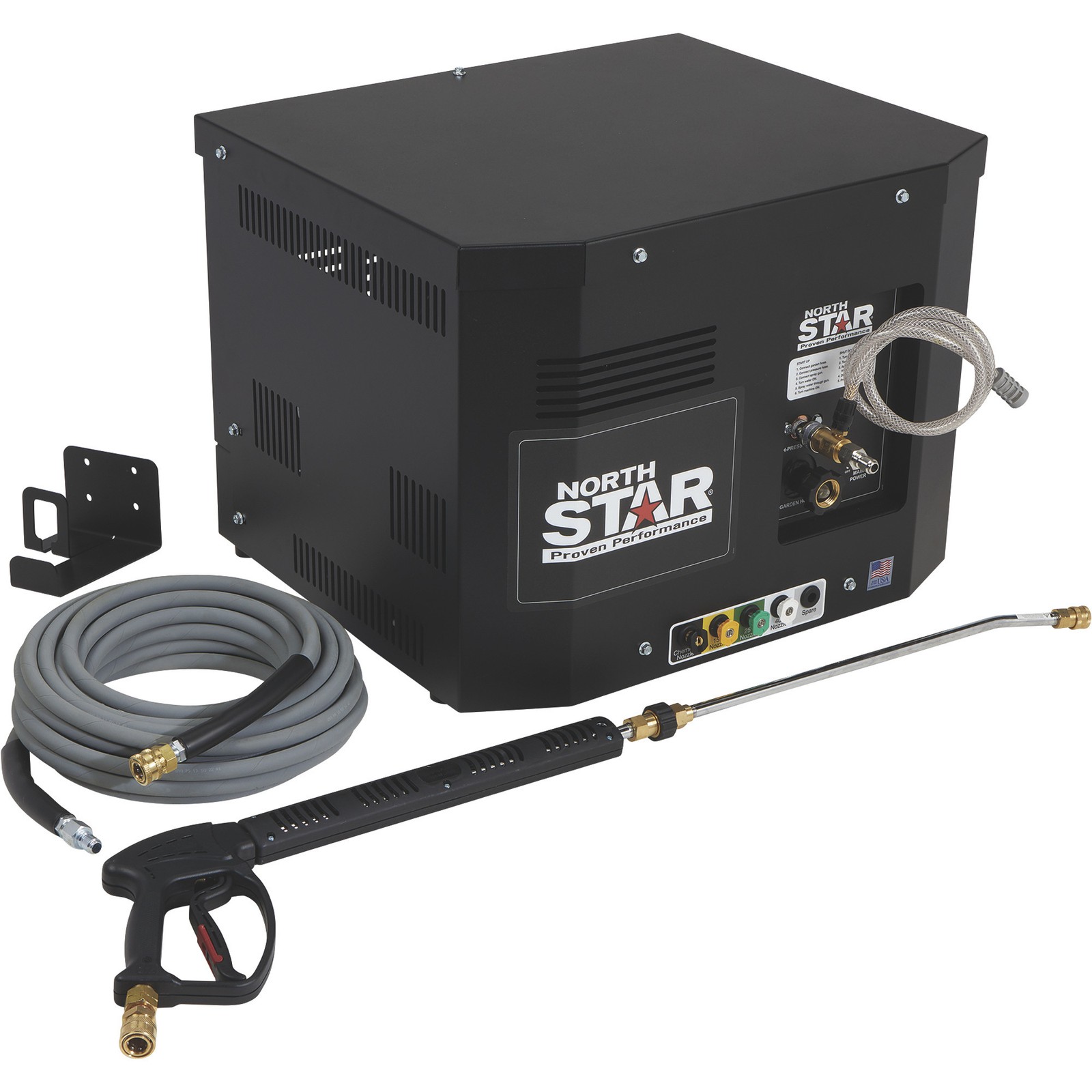 NorthStar Electric Cold Water Total Start/Stop Stationary Pressure Washer, 1500