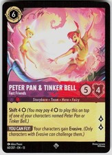 Peter Pan  Tinker Bell Fast Friends 60/204 Attack of the Vine Disney Lorcana