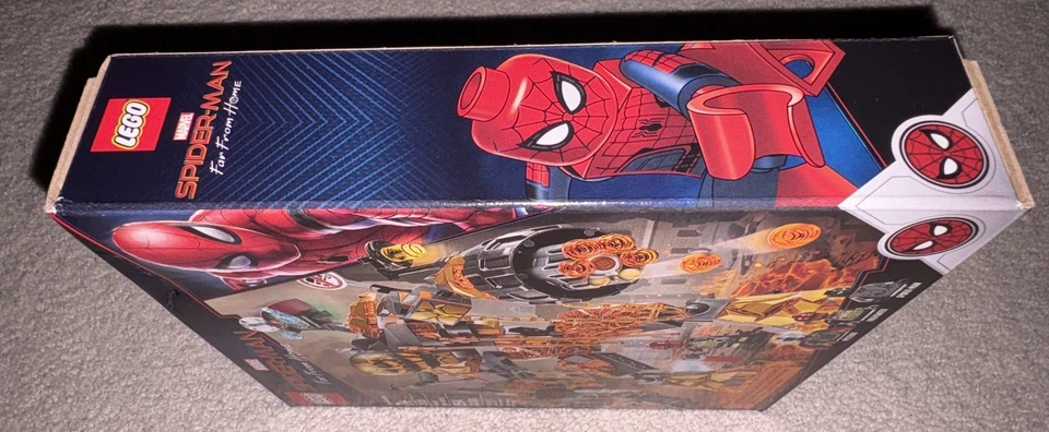 Marvel Super Heroes Lego - 76128 Molten Man Battle - запечатанный - Изображение 3 из 4