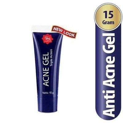 VIVA Akne Gel Triple Action 15g | Schwefel + Salicylsäure + Teebaumöl
