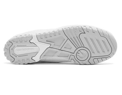 New Balance 550 BB550PB1 White Grey Leather Men\'s Sneaker Size 9 NWOB New Balance 550 White Grey | BB550PB1 | Laced main image 4